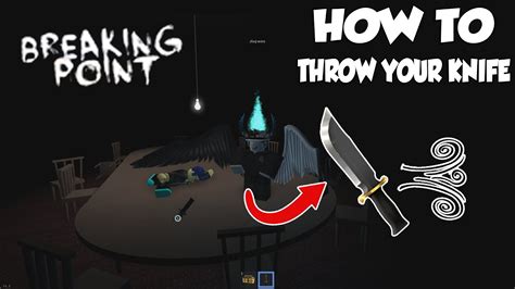 How to throw your knife in Roblox Breaking Point